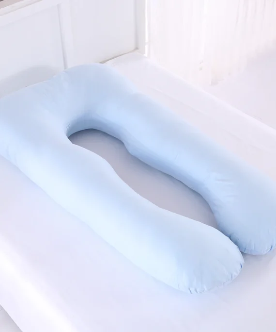Multifunction Maternity Pillow Case U-Type Pure Cotton Cover for Pregnancy Women