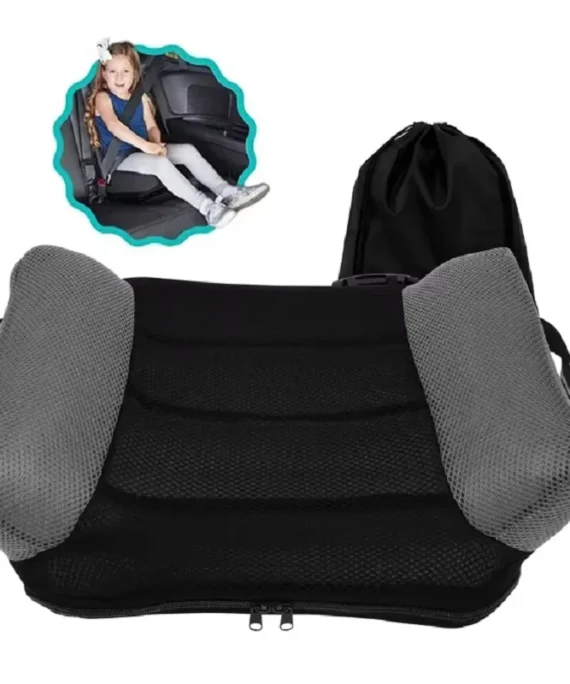 Inflatable Booster Car Seat PVC Inflatable Seat Cushion Portable Travel Seat Cushion With Storage Bag Narrow Backless Kid Seat