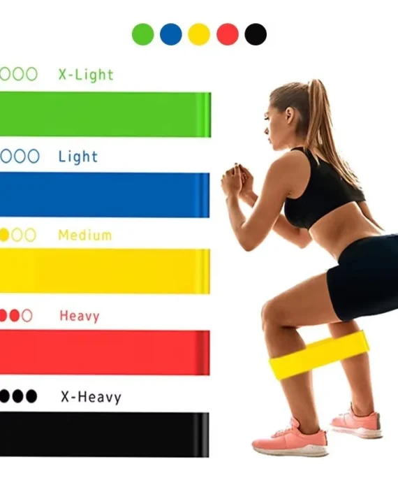 TPE Resistance Bands Fitness Rubber Loops Band Set Strength Training Workout Expander Yoga Gym Equipment Elastic Exercise Band