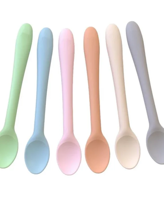 1/2 PCS Baby Learning Spoons Utensils Set Newborn Feeding Spoon Set Toddler Scoop Weaning Cutlery Children‘s Tablewar